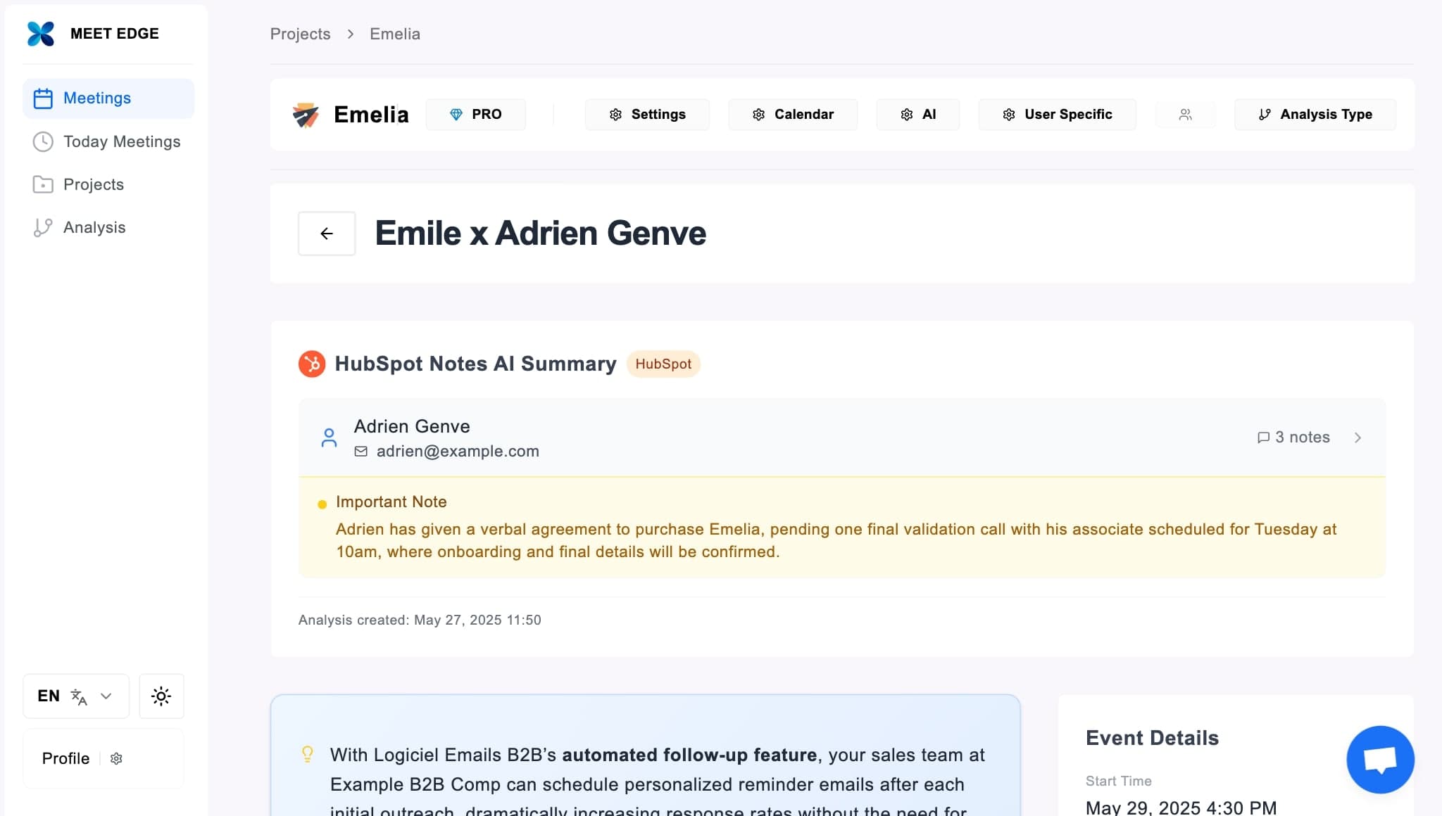 MeetEdge: How to Prepare Your Meetings with AI? 2025
